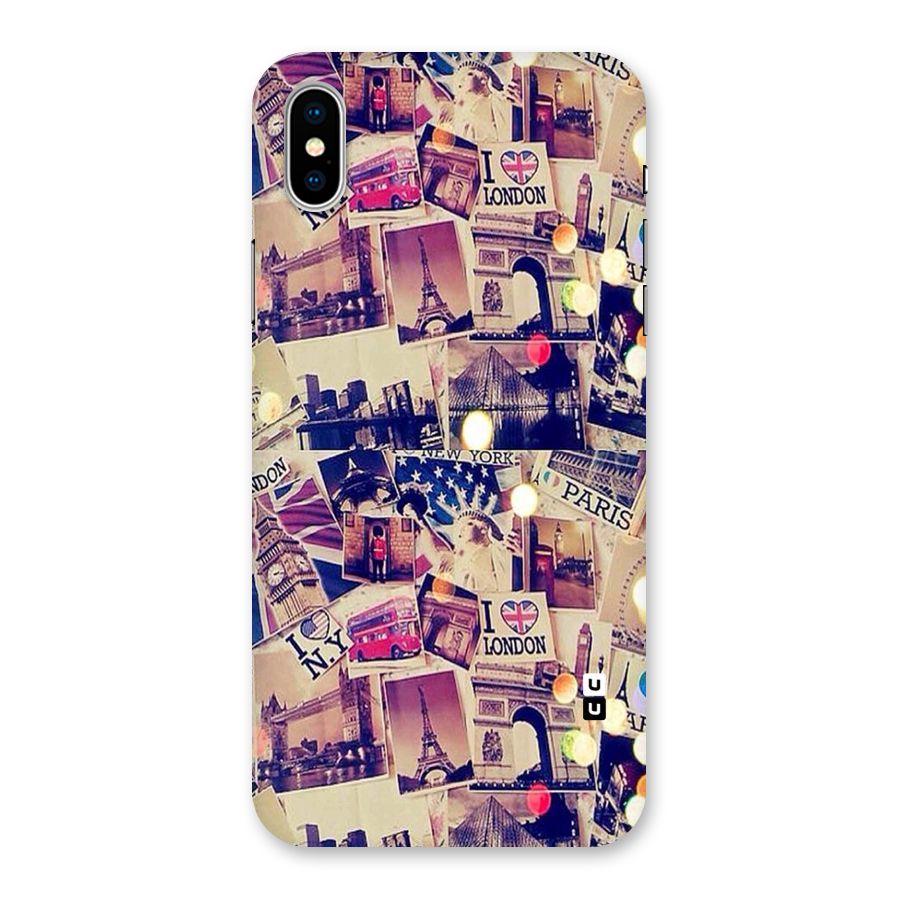 Travel Pictures Back Case for iPhone XS