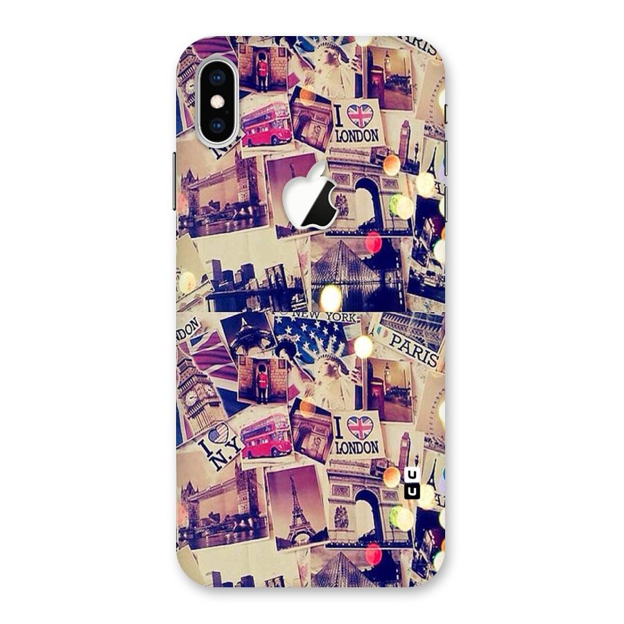 Travel Pictures Back Case for iPhone XS Max Apple Cut