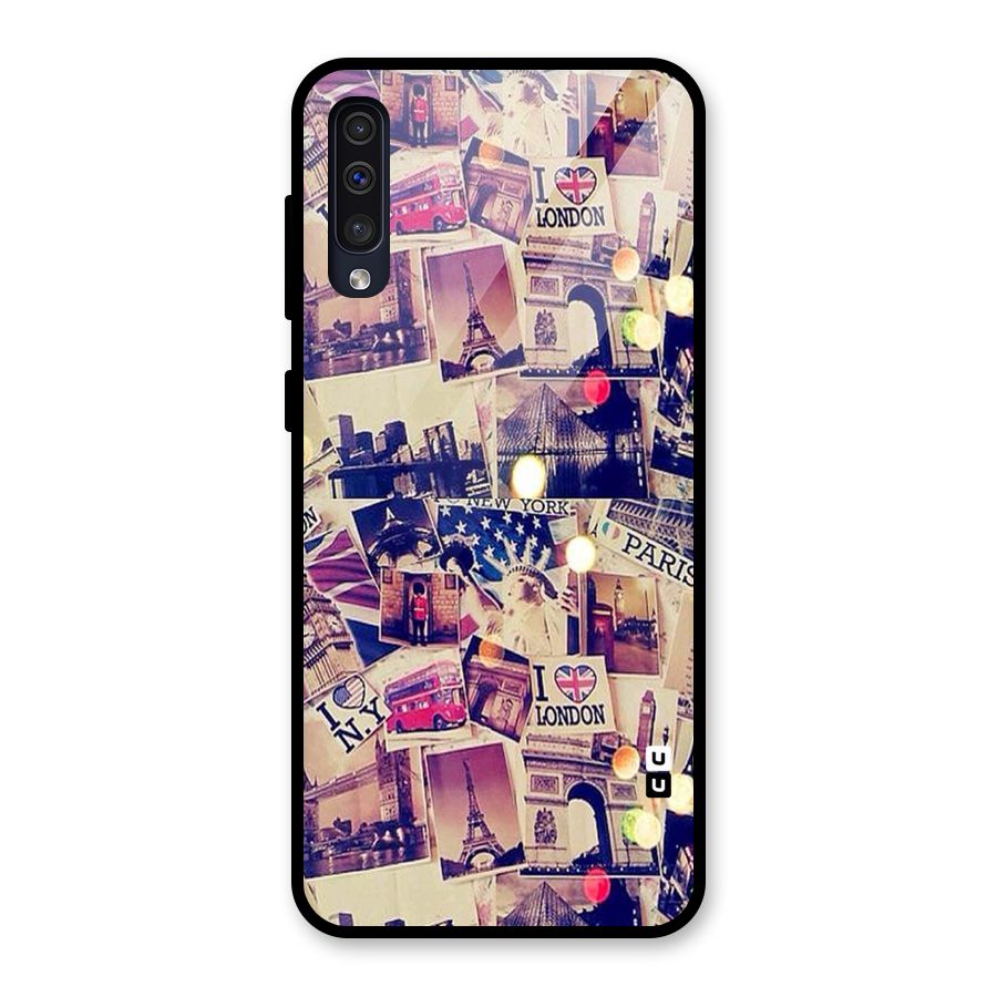 Travel Pictures Glass Back Case for Galaxy A30s