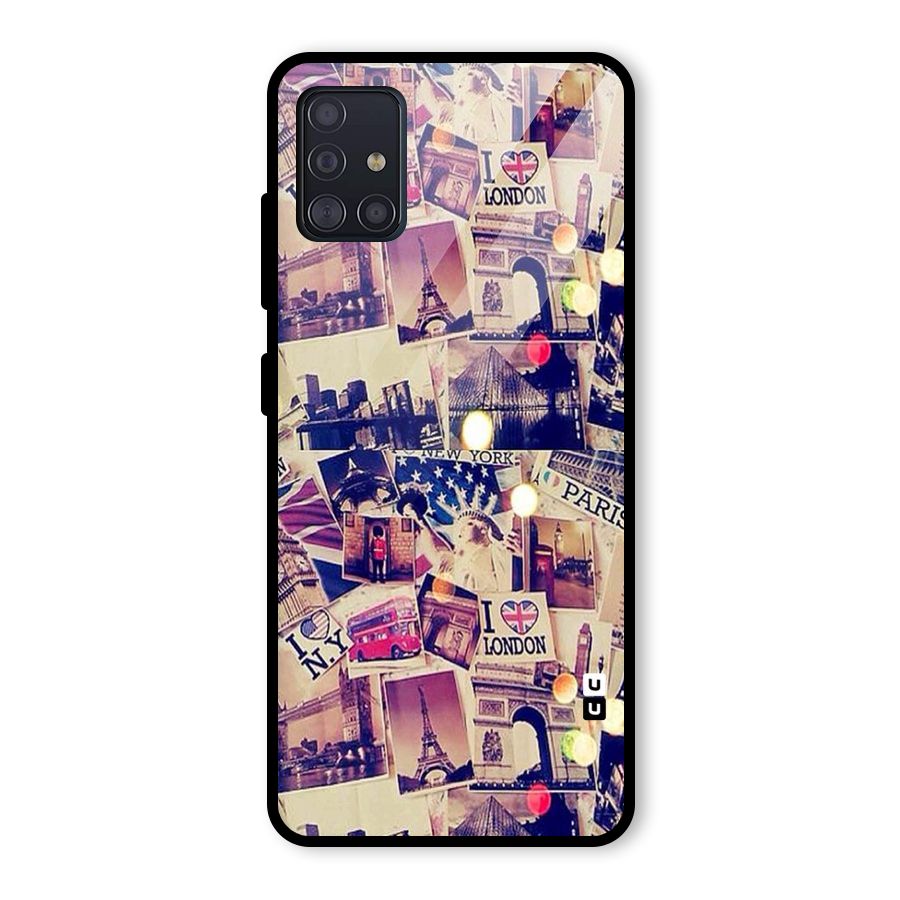 Travel Pictures Glass Back Case for Galaxy A51