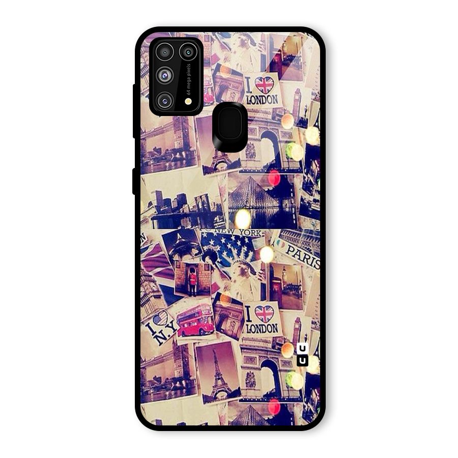 Travel Pictures Glass Back Case for Galaxy F41