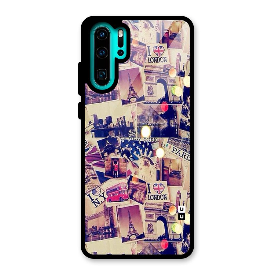 Travel Pictures Glass Back Case for Huawei P30 Pro