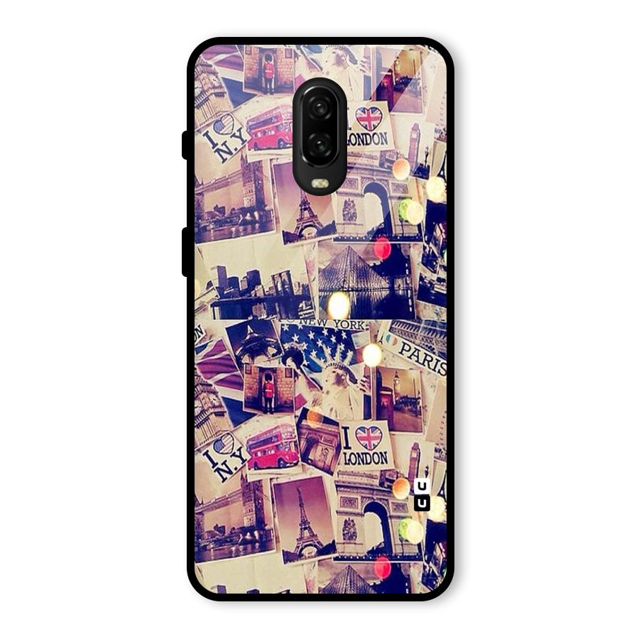 Travel Pictures Glass Back Case for OnePlus 6T