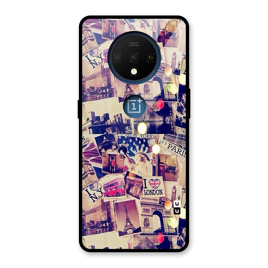 Travel Pictures Glass Back Case for OnePlus 7T