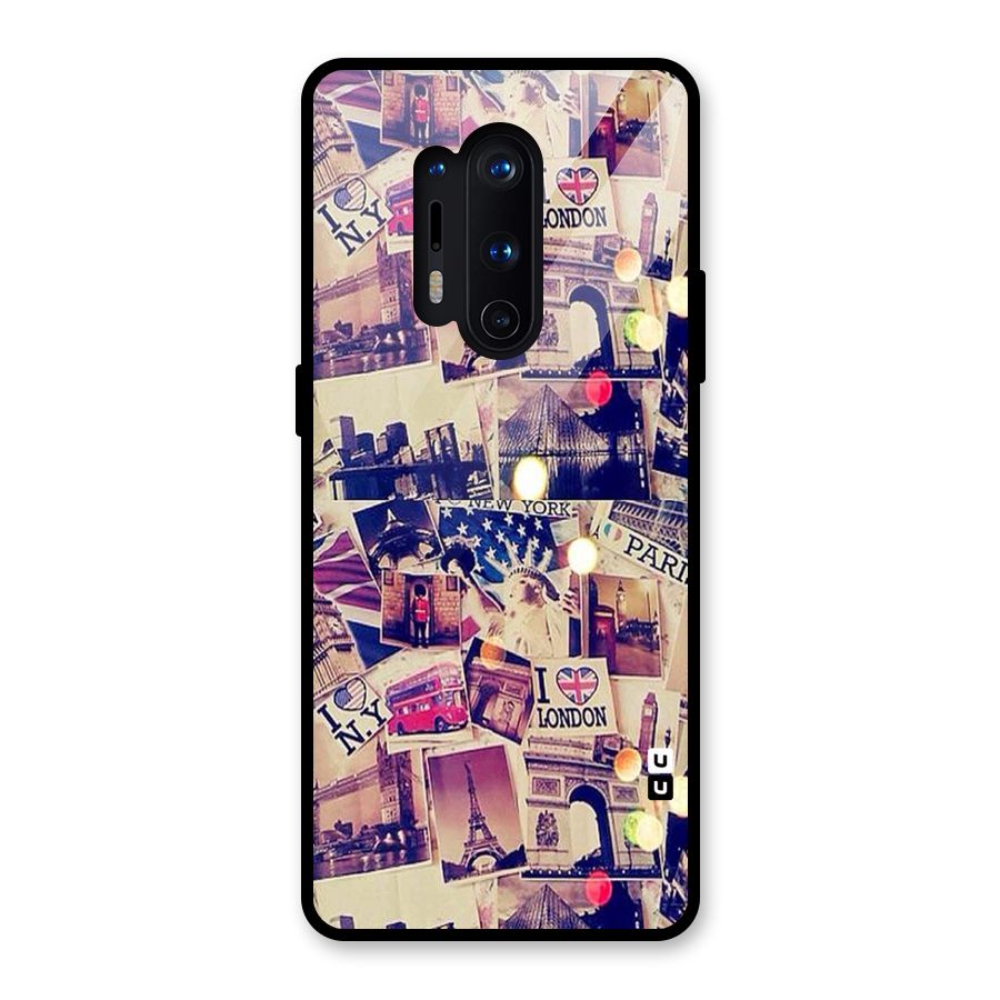 Travel Pictures Glass Back Case for OnePlus 8 Pro