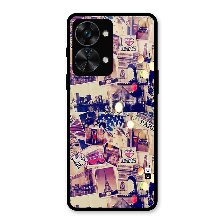 Travel Pictures Glass Back Case for OnePlus Nord 2T