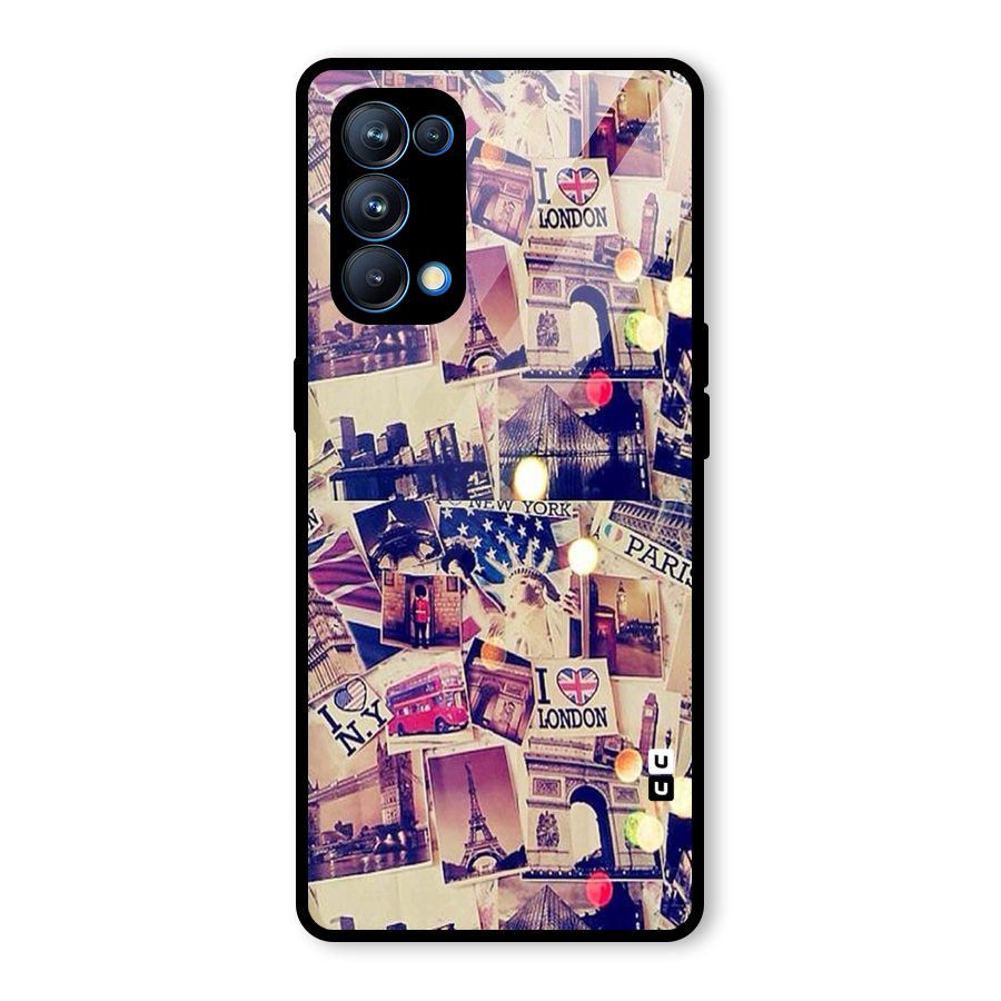 Travel Pictures Glass Back Case for Oppo Reno5 Pro 5G