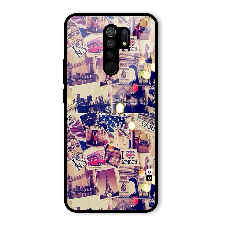 Travel Pictures Glass Back Case for Poco M2