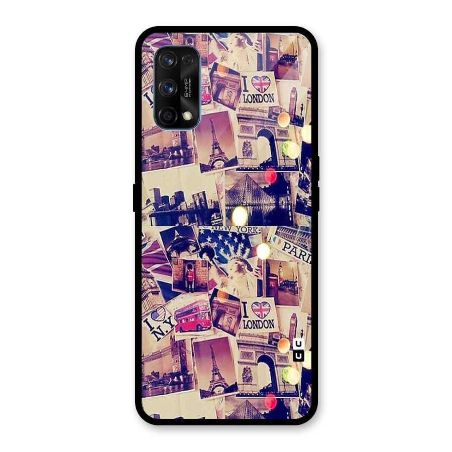Travel Pictures Glass Back Case for Realme 7 Pro