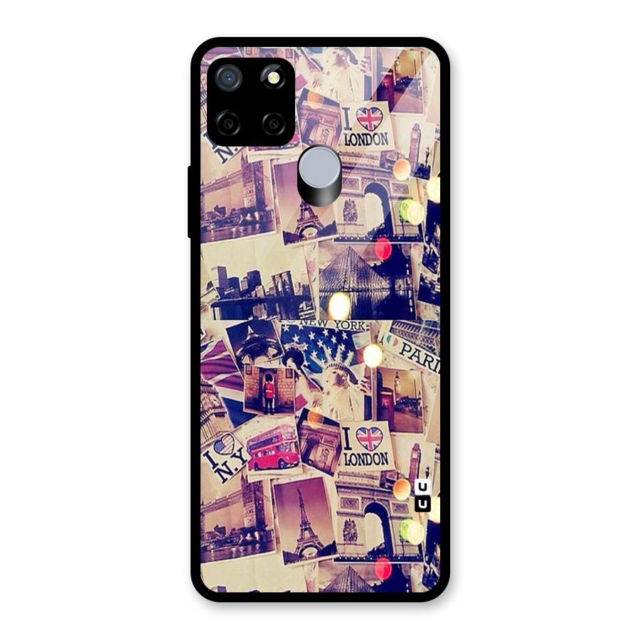 Travel Pictures Glass Back Case for Realme C12
