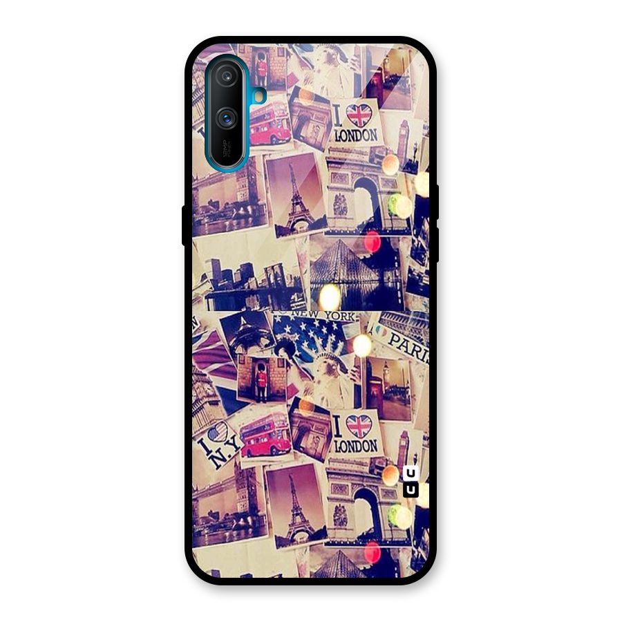Travel Pictures Glass Back Case for Realme C3