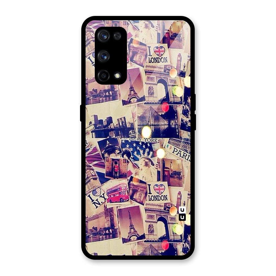 Travel Pictures Glass Back Case for Realme X7 Pro