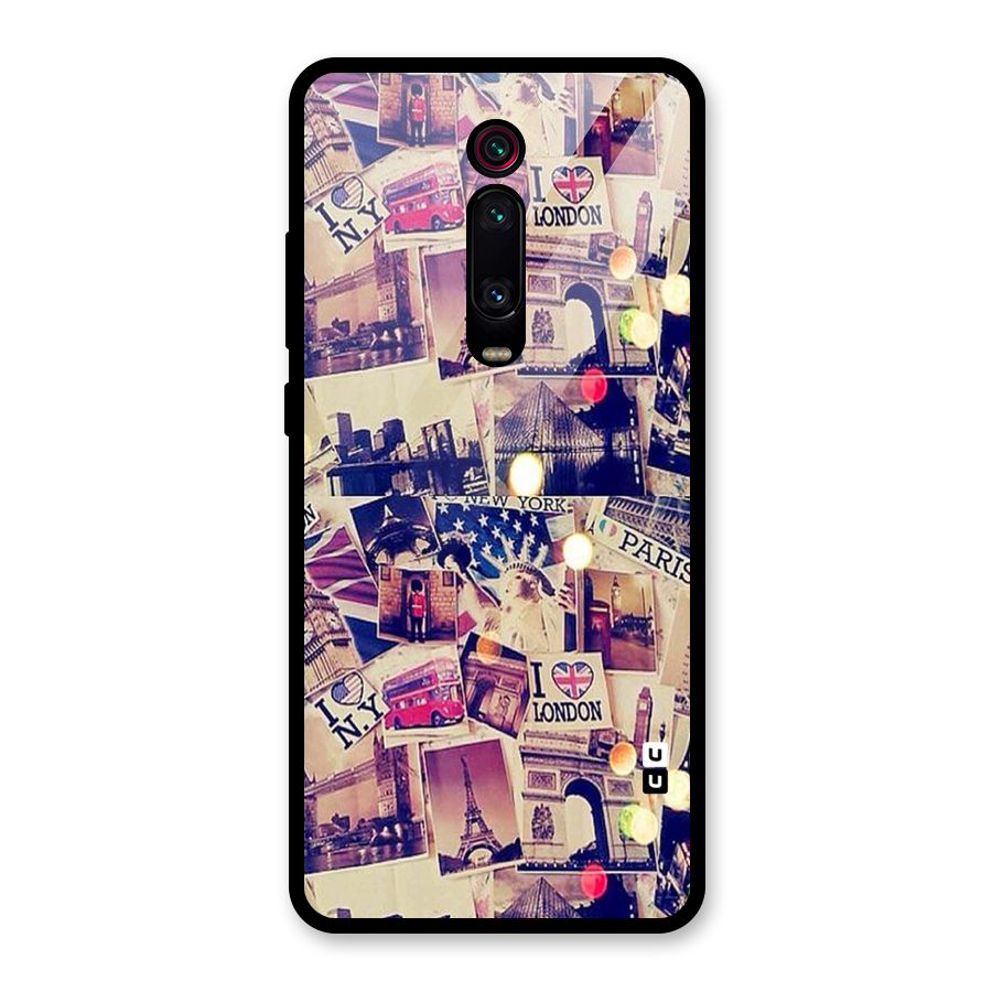 Travel Pictures Glass Back Case for Redmi K20