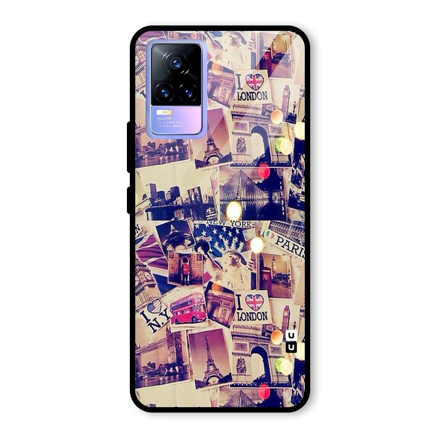 Travel Pictures Glass Back Case for Vivo Y73