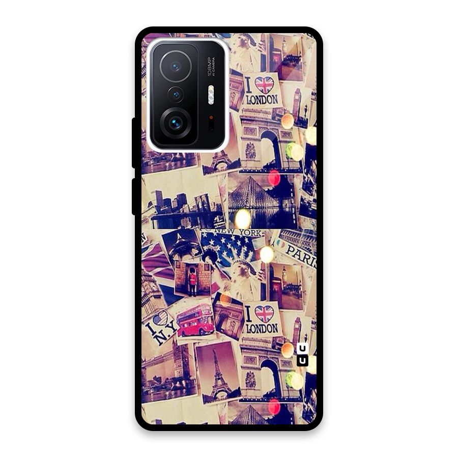 Travel Pictures Glass Back Case for Xiaomi 11T Pro