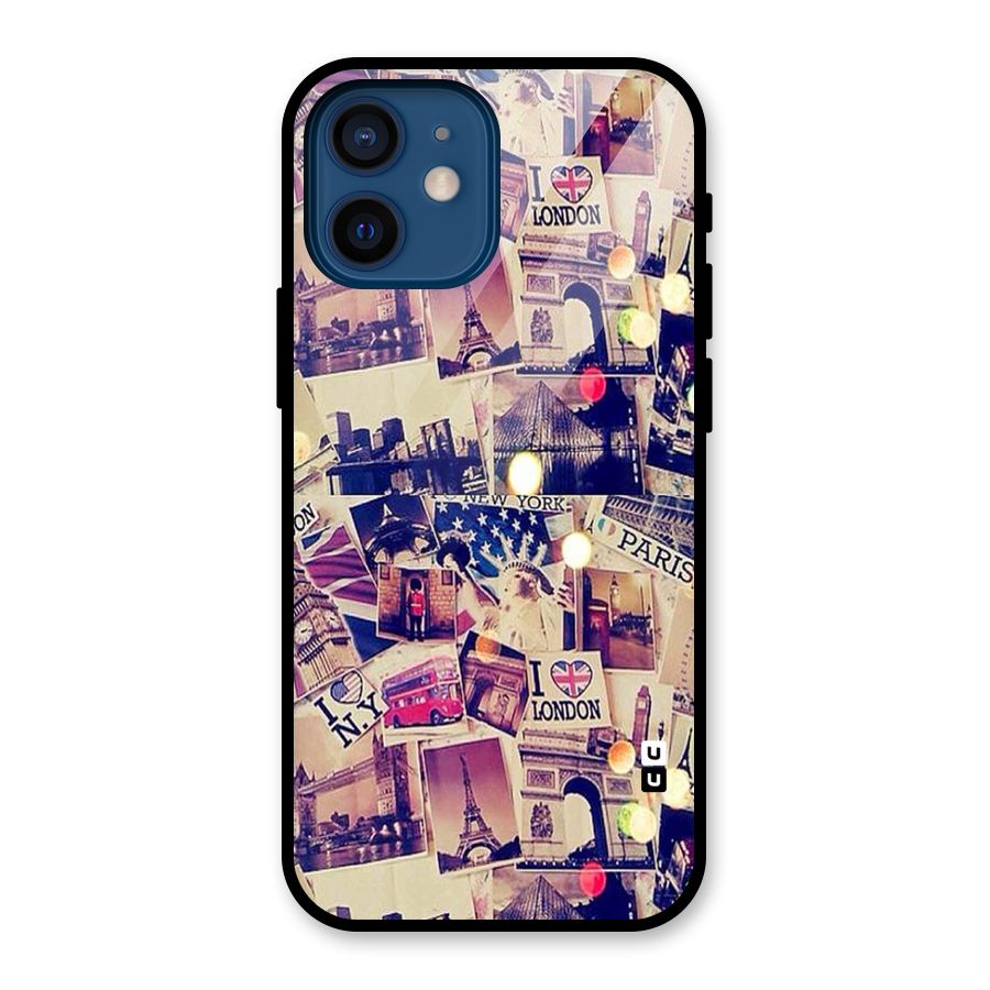 Travel Pictures Glass Back Case for iPhone 12 Mini