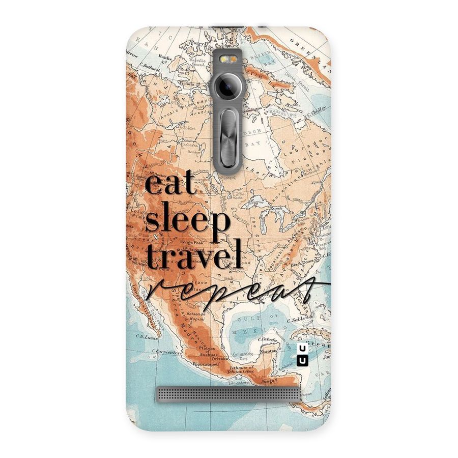 Travel Repeat Back Case for Asus Zenfone 2