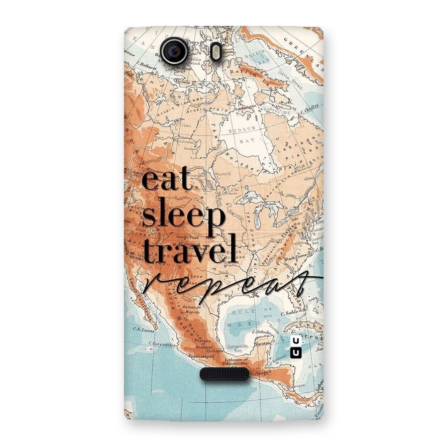 Travel Repeat Back Case for Canvas Nitro 2 E311