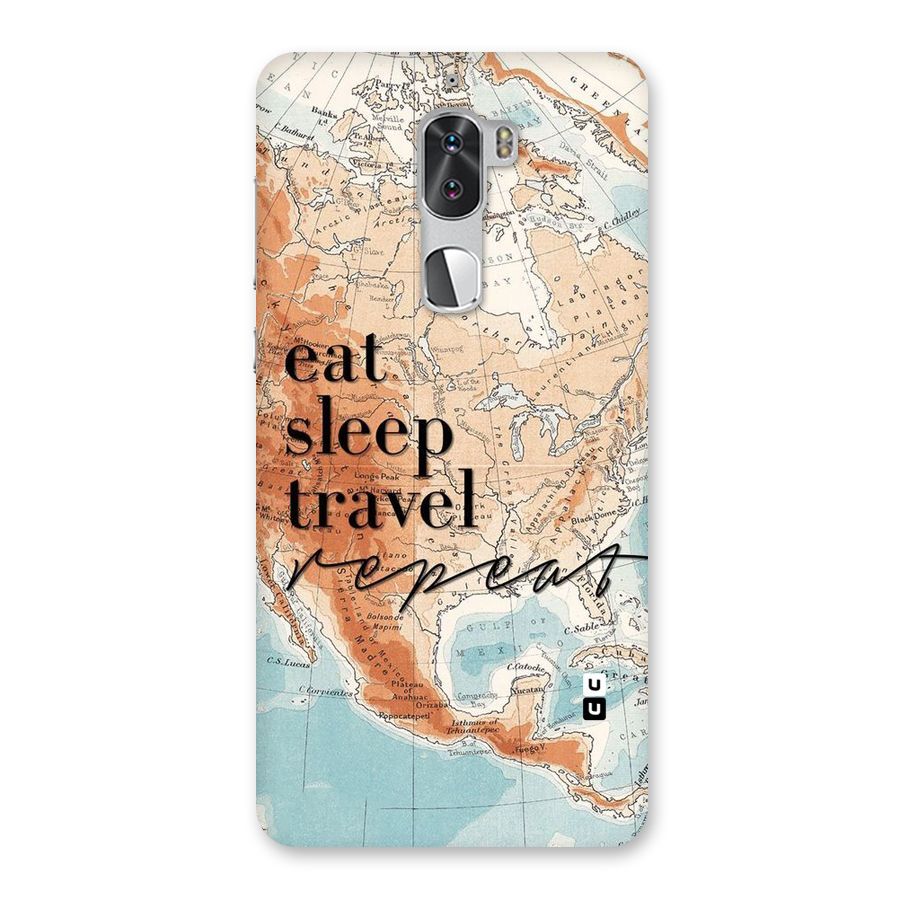 Travel Repeat Back Case for Coolpad Cool 1