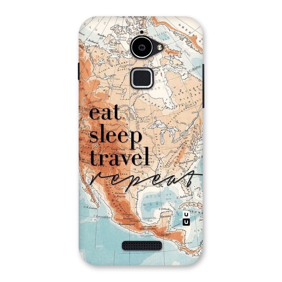 Travel Repeat Back Case for Coolpad Note 3 Lite