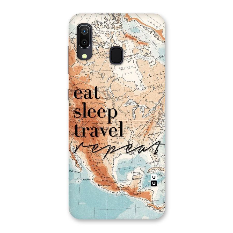 Travel Repeat Back Case for Galaxy A20