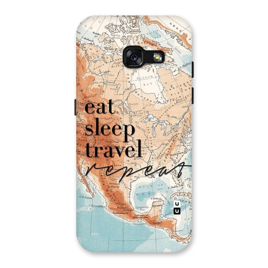 Travel Repeat Back Case for Galaxy A3 (2017)