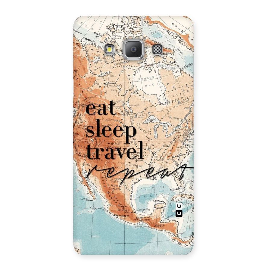 Travel Repeat Back Case for Galaxy A7