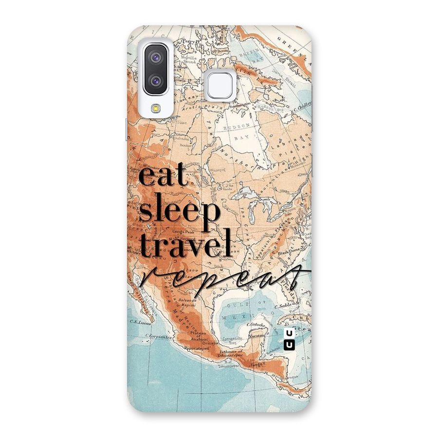 Travel Repeat Back Case for Galaxy A8 Star