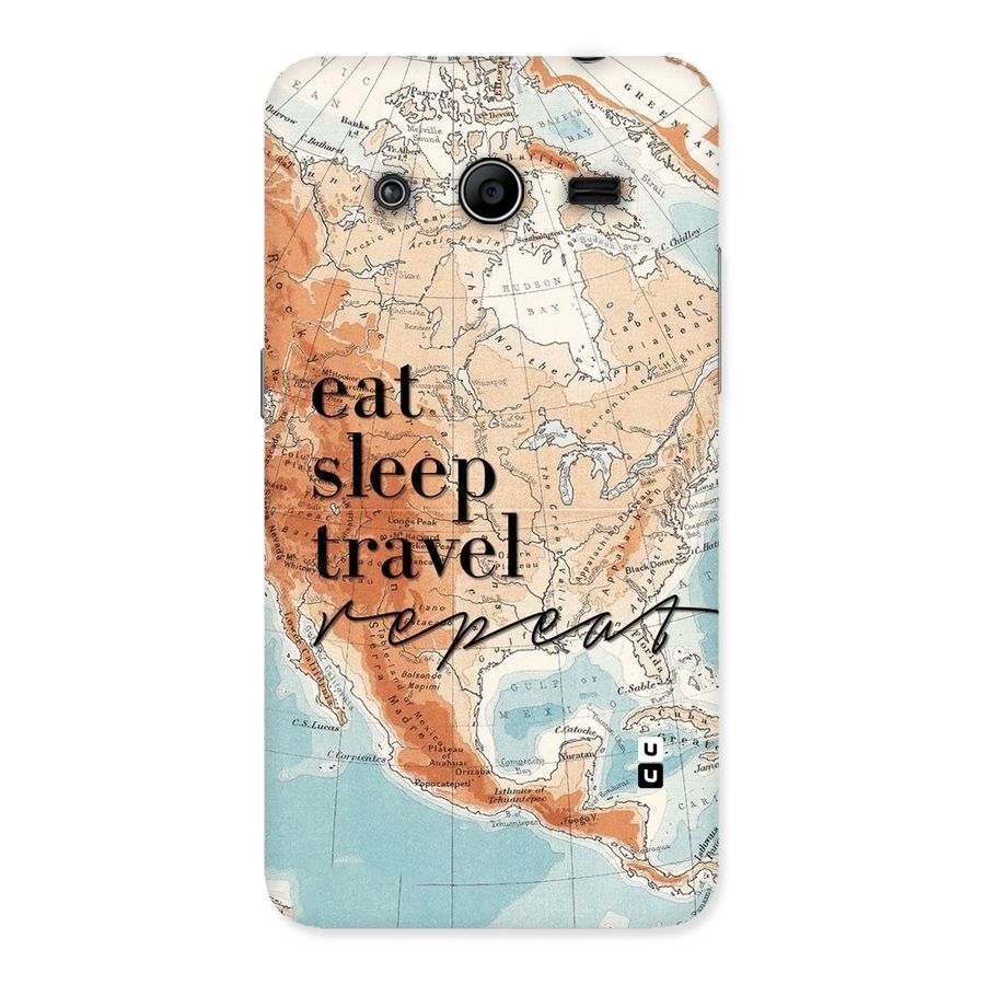 Travel Repeat Back Case for Galaxy Core 2