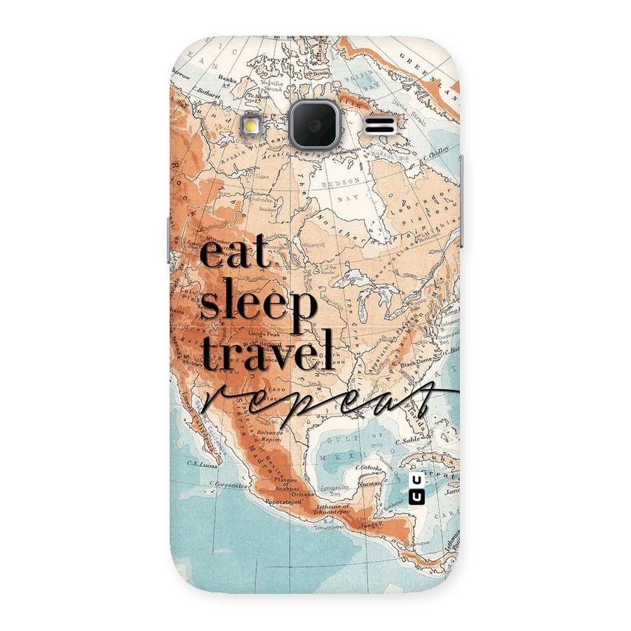 Travel Repeat Back Case for Galaxy Core Prime