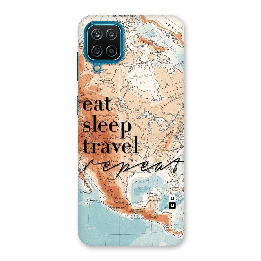 Travel Repeat Back Case for Galaxy F12