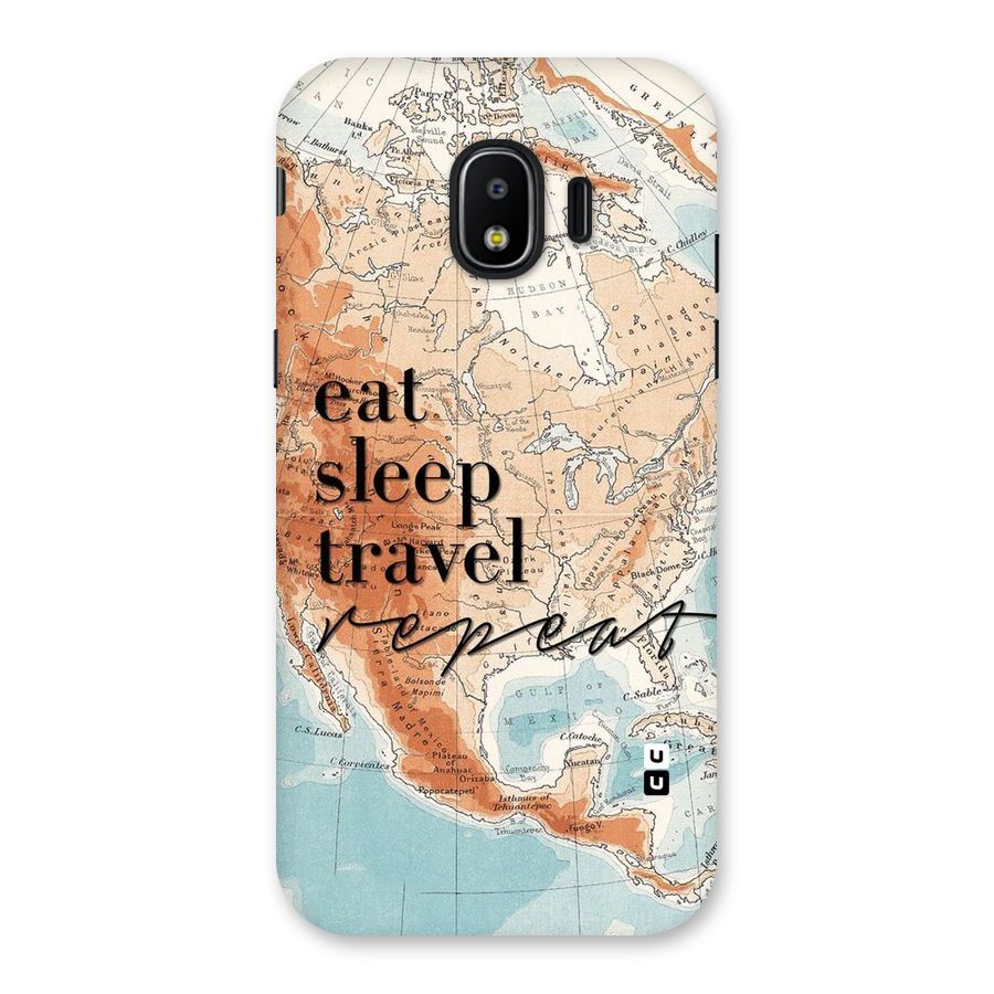 Travel Repeat Back Case for Galaxy J2 Pro 2018