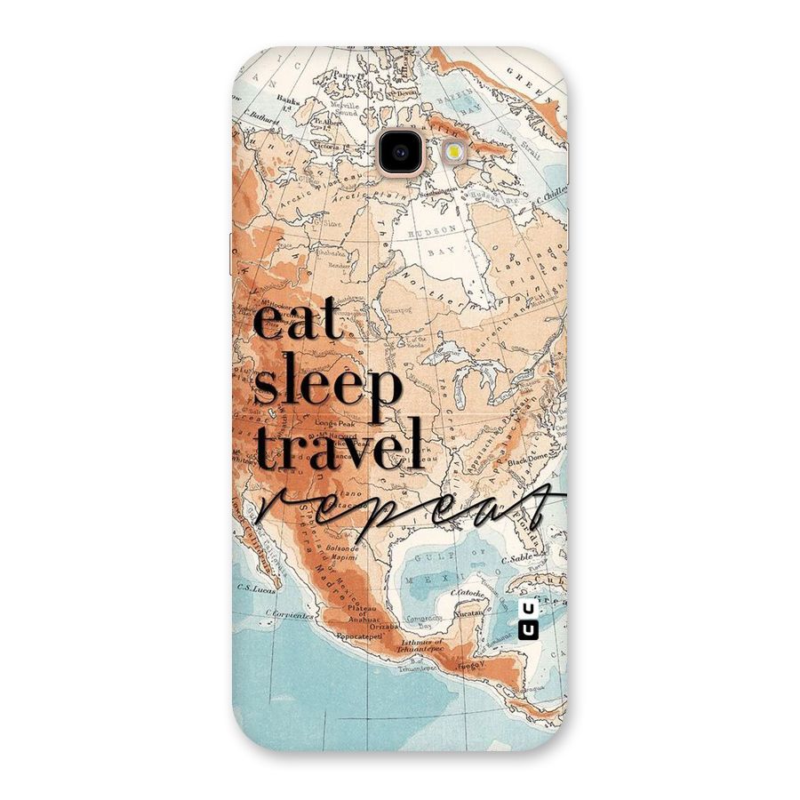 Travel Repeat Back Case for Galaxy J4 Plus