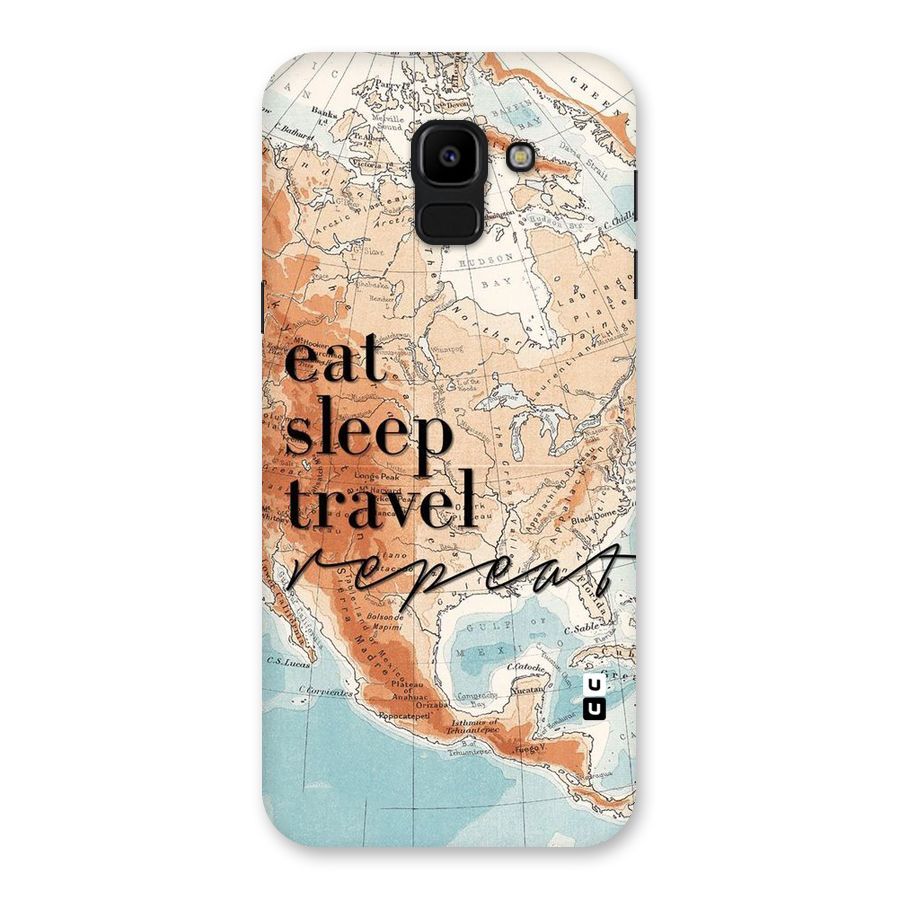 Travel Repeat Back Case for Galaxy J6