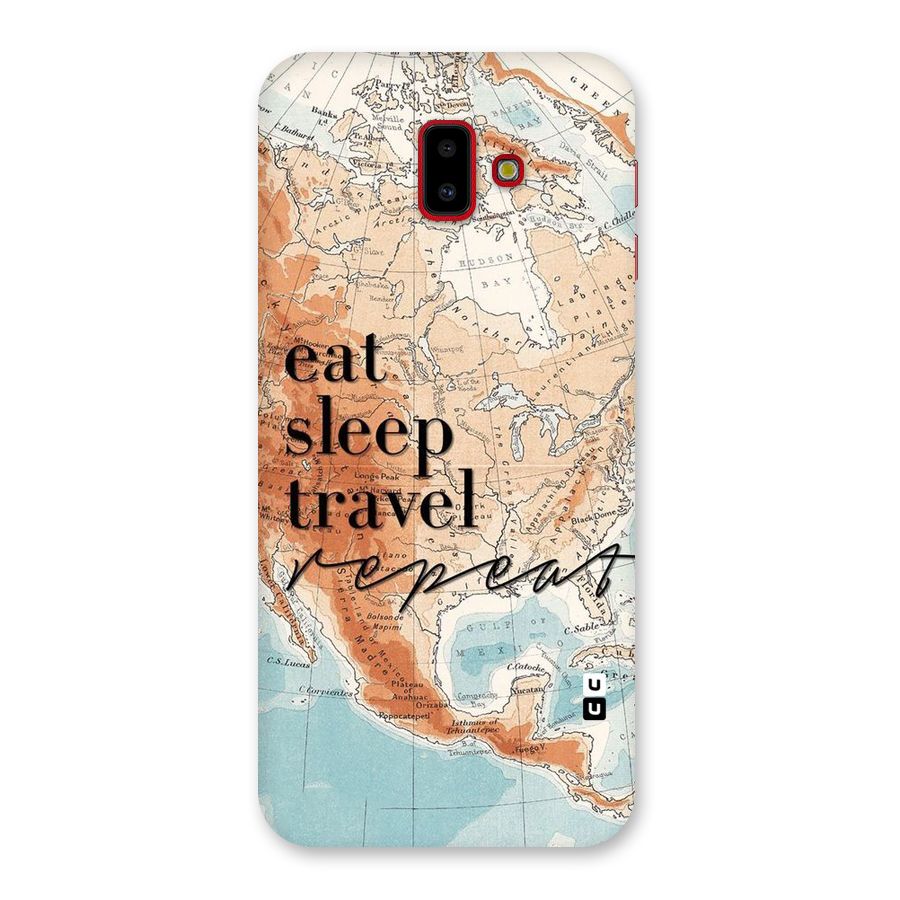Travel Repeat Back Case for Galaxy J6 Plus