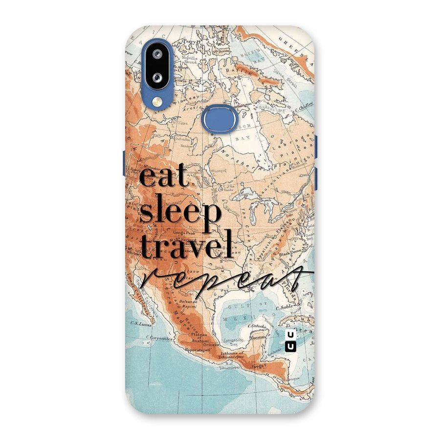 Travel Repeat Back Case for Galaxy M01s