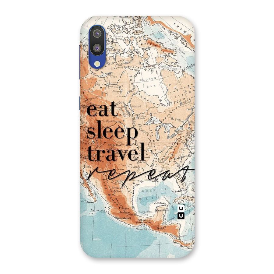 Travel Repeat Back Case for Galaxy M10