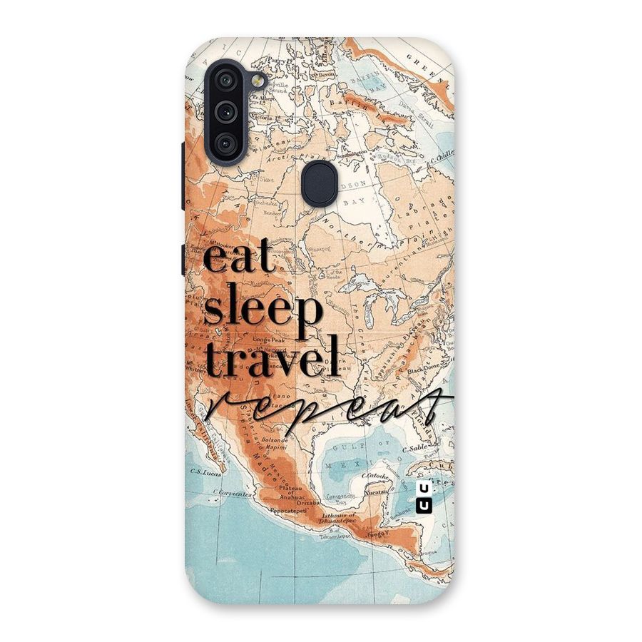 Travel Repeat Back Case for Galaxy M11