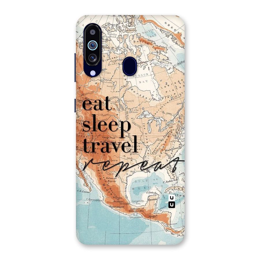 Travel Repeat Back Case for Galaxy M40