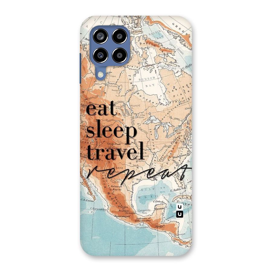 Travel Repeat Back Case for Galaxy M53 5G