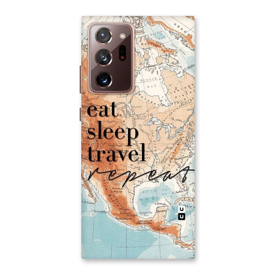 Travel Repeat Back Case for Galaxy Note 20 Ultra