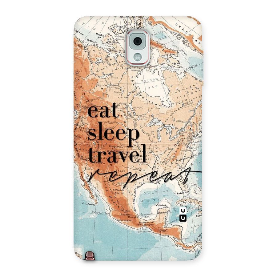 Travel Repeat Back Case for Galaxy Note 3