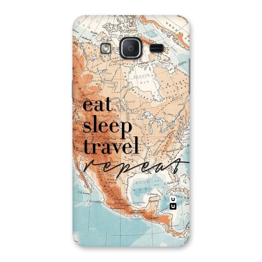 Travel Repeat Back Case for Galaxy On7 Pro