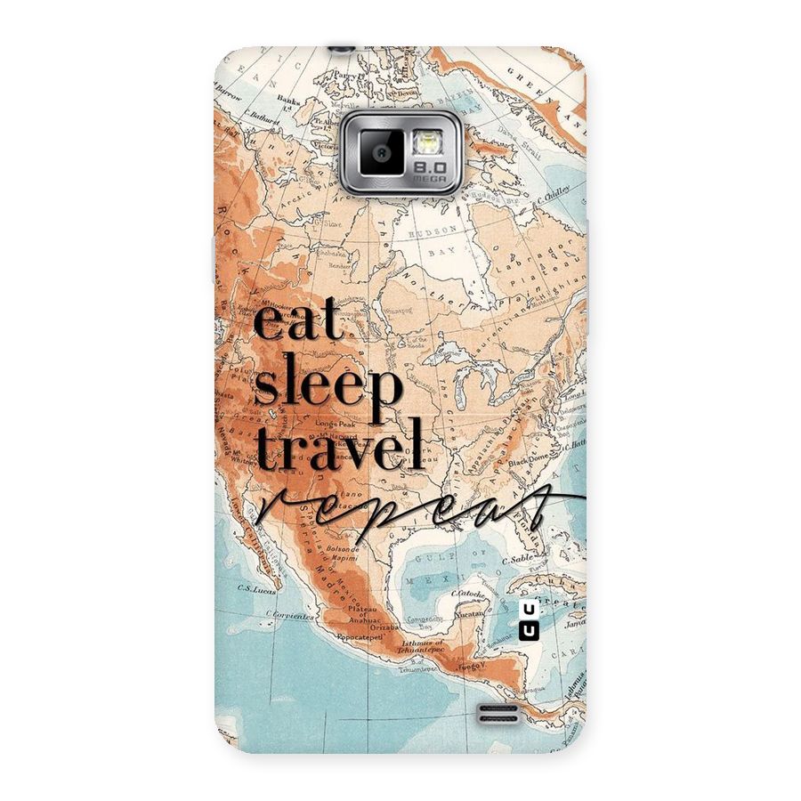 Travel Repeat Back Case for Galaxy S2