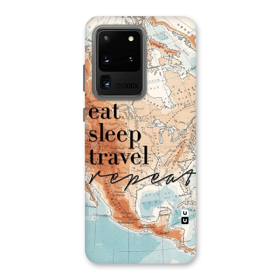 Travel Repeat Back Case for Galaxy S20 Ultra