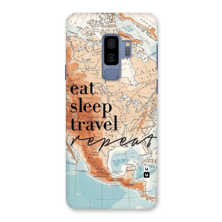 Travel Repeat Back Case for Galaxy S9 Plus