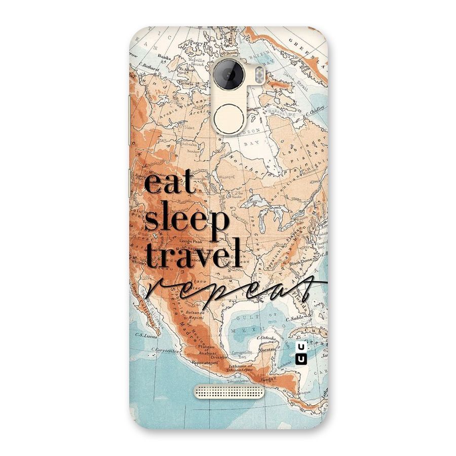 Travel Repeat Back Case for Gionee A1 LIte