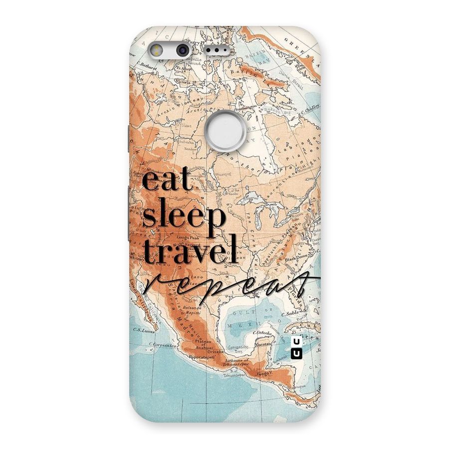 Travel Repeat Back Case for Google Pixel