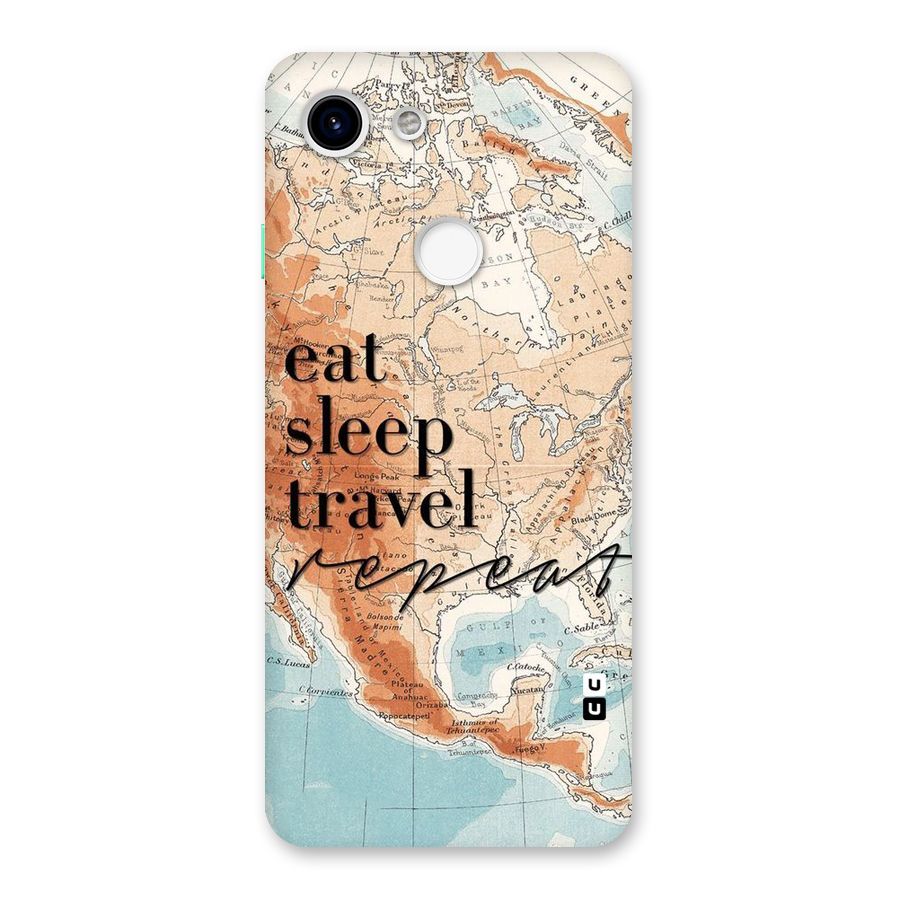 Travel Repeat Back Case for Google Pixel 3