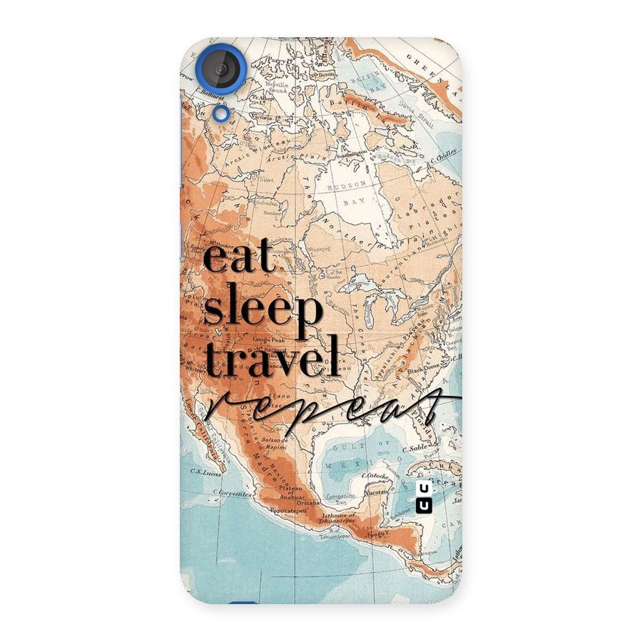 Travel Repeat Back Case for HTC Desire 820
